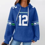 Nfl Seattle Seahawks Waffle Hoodie The 12s 1