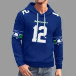 Nfl Seattle Seahawks Waffle Hoodie The 12s 1