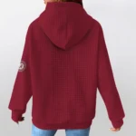 alabama-crimson-tide-3d-waffle-quarter-no-zip-hoodie-customized-claw-design-crimson-latest-model.webp