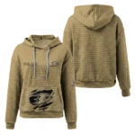 anaheim-ducks-3d-waffle-quarter-no-zip-hoodie-customized-claw-design-gold-latest-model.webp