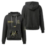 appalachian-state-mountaineers-3d-waffle-quarter-no-zip-hoodie-customized-claw-design-black-latest-model.webp