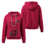 arkansas-state-red-wolves-3d-waffle-quarter-no-zip-hoodie-custom-claw-design-scarlet-latest-model.webp
