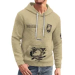 army-black-knights-3d-waffle-quarter-no-zip-hoodie-custom-claw-design-gold-latest-model.webp