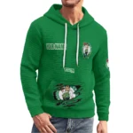 boston-celtics-3d-waffle-quarter-no-zip-hoodie-custom-claw-design-green-latest-model.webp