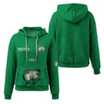 boston-celtics-3d-waffle-quarter-no-zip-hoodie-custom-claw-design-green-latest-model.webp