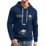 buffalo-sabres-3d-waffle-quarter-no-zip-hoodie-customized-claw-design-navy-blue-latest-model.webp