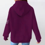 burnley-3d-waffle-quarter-no-zip-hoodie-customized-claw-design-burgundy-latest-model.webp