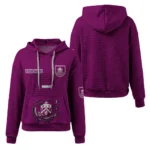 burnley-3d-waffle-quarter-no-zip-hoodie-customized-claw-design-burgundy-latest-model.webp