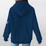 byu-cougars-3d-waffle-quarter-no-zip-hoodie-custom-claw-design-blue-latest-model.webp