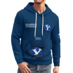 byu-cougars-3d-waffle-quarter-no-zip-hoodie-custom-claw-design-blue-latest-model.webp