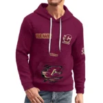 central-michigan-chippewas-3d-waffle-quarter-no-zip-hoodie-personalized-claw-design-maroon-latest-model.webp