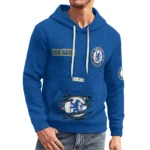 chelsea-3d-waffle-quarter-no-zip-hoodie-personalized-claw-design-royal-blue-latest-model.webp