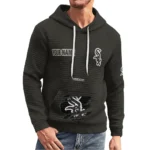chicago-white-sox-3d-waffle-quarter-no-zip-hoodie-custom-claw-design-black-latest-model.webp