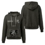 chicago-white-sox-3d-waffle-quarter-no-zip-hoodie-custom-claw-design-black-latest-model.webp