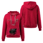 cincinnati-bearcats-3d-waffle-quarter-no-zip-hoodie-personalized-claw-design-red-latest-model.webp