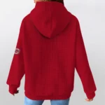 cincinnati-reds-3d-waffle-quarter-no-zip-hoodie-customized-claw-design-red-latest-model.webp