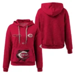cincinnati-reds-3d-waffle-quarter-no-zip-hoodie-customized-claw-design-red-latest-model.webp