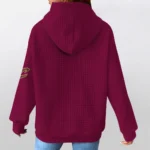 cleveland-cavaliers-3d-waffle-quarter-no-zip-hoodie-custom-claw-design-wine-latest-model.webp