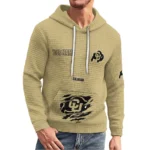 colorado-buffaloes-3d-waffle-quarter-no-zip-hoodie-custom-claw-design-gold-latest-model.webp