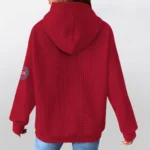 detroit-pistons-3d-waffle-quarter-no-zip-hoodie-customized-claw-design-red-latest-model.webp