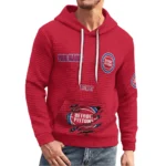 detroit-pistons-3d-waffle-quarter-no-zip-hoodie-customized-claw-design-red-latest-model.webp