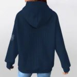 detroit-tigers-3d-waffle-quarter-no-zip-hoodie-customized-claw-design-navy-latest-model.webp