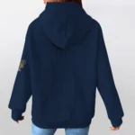 fiu-panthers-3d-waffle-quarter-no-zip-hoodie-customized-claw-design-blue-latest-model.webp