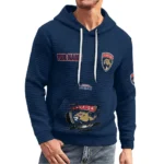 florida-panthers-3d-waffle-quarter-no-zip-hoodie-customized-claw-design-red-latest-model.webp