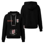 fulham-3d-waffle-quarter-no-zip-hoodie-personalized-claw-design-black-latest-model.webp