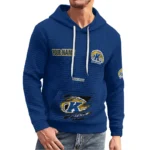 kent-state-golden-flashes-3d-waffle-quarter-no-zip-hoodie-personalized-claw-design-navy-blue-latest-model.webp