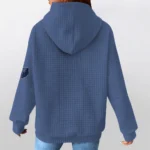 memphis-grizzlies-3d-waffle-quarter-no-zip-hoodie-personalized-claw-design-blue-latest-model.webp