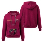 miami-heat-3d-waffle-quarter-no-zip-hoodie-customized-claw-design-red-latest-model.webp