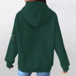 michigan-state-spartans-3d-waffle-quarter-no-zip-hoodie-customized-claw-design-green-latest-model.webp