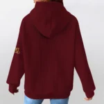 minnesota-golden-gophers-3d-waffle-quarter-no-zip-hoodie-custom-claw-design-maroon-latest-model.webp