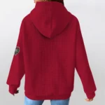 new-mexico-lobos-3d-waffle-quarter-no-zip-hoodie-customized-claw-design-red-latest-model.webp