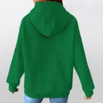 north-texas-mean-green-3d-waffle-quarter-no-zip-hoodie-customized-claw-design-green-latest-model.webp