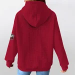northern-illinois-huskies-3d-waffle-quarter-no-zip-hoodie-personalized-claw-design-red-latest-model.webp