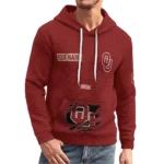 oklahoma-sooners-3d-waffle-quarter-no-zip-hoodie-custom-claw-design-crimson-latest-model.webp