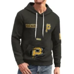 pittsburgh-pirates-3d-waffle-quarter-no-zip-hoodie-customized-claw-design-black-latest-model.webp