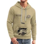 purdue-boilermakers-3d-waffle-quarter-no-zip-hoodie-customized-claw-design-gold-latest-model.webp
