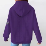sacramento-kings-3d-waffle-quarter-no-zip-hoodie-custom-claw-design-purple-latest-model.webp