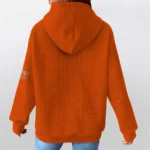sam-houston-bearkats-3d-waffle-quarter-no-zip-hoodie-personalized-claw-design-orange-latest-model.webp
