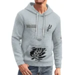 san-antonio-spurs-3d-waffle-quarter-no-zip-hoodie-customized-claw-design-silver-latest-model.webp