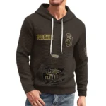 san-diego-padres-3d-waffle-quarter-no-zip-hoodie-personalized-claw-design-brown-latest-model.webp