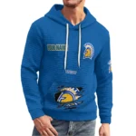 san-jose-state-spartans-3d-waffle-quarter-no-zip-hoodie-customized-claw-design-blue-latest-model.webp