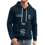 seattle-kraken-3d-waffle-quarter-no-zip-hoodie-customized-claw-design-blue-latest-model.webp