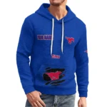 smu-mustangs-3d-waffle-quarter-no-zip-hoodie-customized-claw-design-blue-latest-model.webp