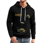 southern-miss-golden-eagles-3d-waffle-quarter-no-zip-hoodie-personalized-claw-design-black-latest-model.webp