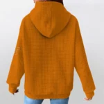 tennessee-volunteers-3d-waffle-quarter-no-zip-hoodie-custom-claw-design-orange-latest-model.webp