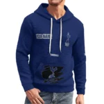tottenham-hotspur-3d-waffle-quarter-no-zip-hoodie-customized-claw-design-navy-latest-model.webp